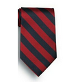 School Stripes Tie - Navy/Red